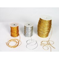Gold or silver thread 