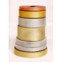 Lurex Ribbons -  Gold, Silver