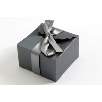 Satin Ribbon box 9X9X5.5 cm