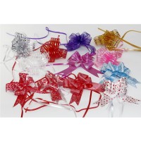 Fabric pull bows 